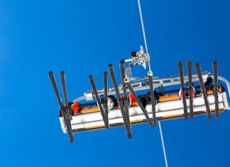 Life or death sentence for lift pass cheaters? chairlift stock