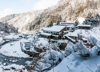 Onsens, ancient towns and skiing at Ryuoo and Shiga in Japan