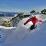 Behind big D Mt Hotham