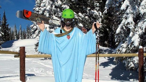 Gratitude is attitude – snow worries in Australia Jesus at Whitefish