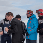 Air NZ Snow Fight  Ski Flight Crew TeamSki