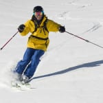 Jonny Moseley skiing at Squaw Valley