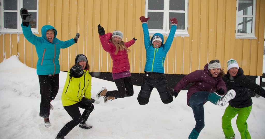 The women from Shifting Ice + Changing Tides