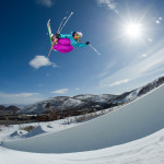 Skier, Park City, Utah.