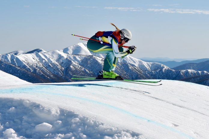 Sami Kennedy Sim Ski Cross Australian Snowsports athlete