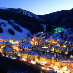 Beaver Creek Village All Lit Up