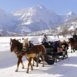 pferdekutsche, winter, kutscherei, ross, pferd; Carriage, Hors