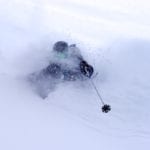 Chris Hocking in the Nqzawa Onsen deep.