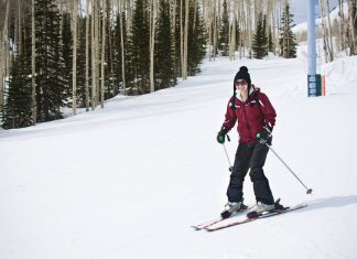 Is there a gender fear difference in skiing? Danielle Brooke thinks so