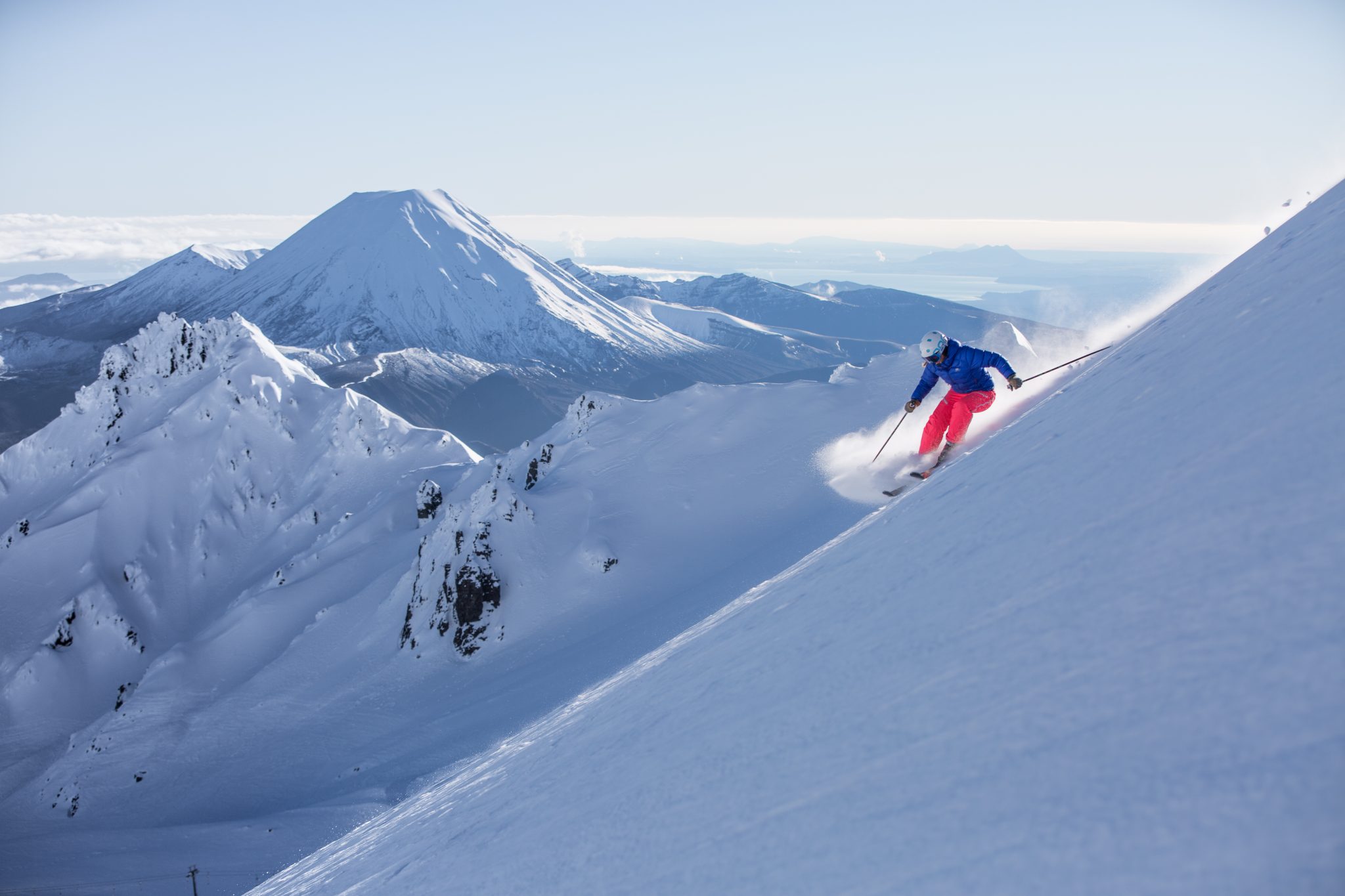 Whakapapa, New Zealand, skiing