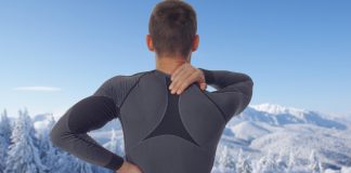 How to prevent back pain and injury when skiing or snowboarding