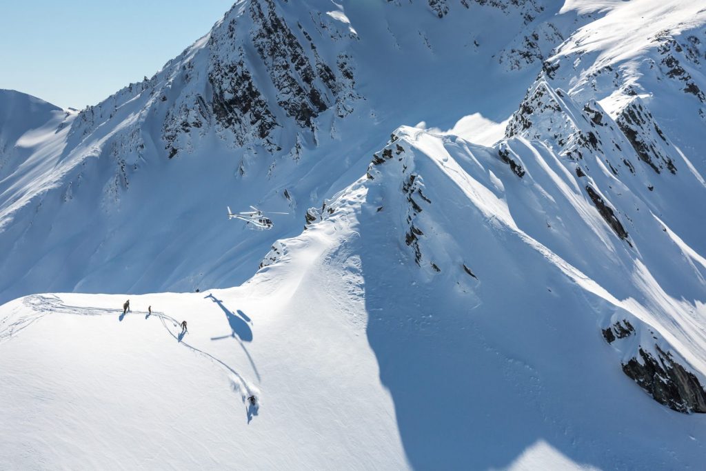 heli skiing, New Zealand, southern lakes