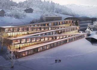 This hotel brings a whole new meaning to ski in ski out Piguet Hotel
