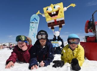 Falls Creek children’s Snowsports school ‘taken over’ by Nickelodeon