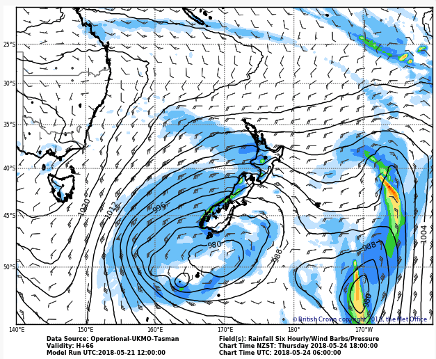 the next snow-bearing frontal system due on Thursday and Friday of this week is attached. Source: UK Met Office.
