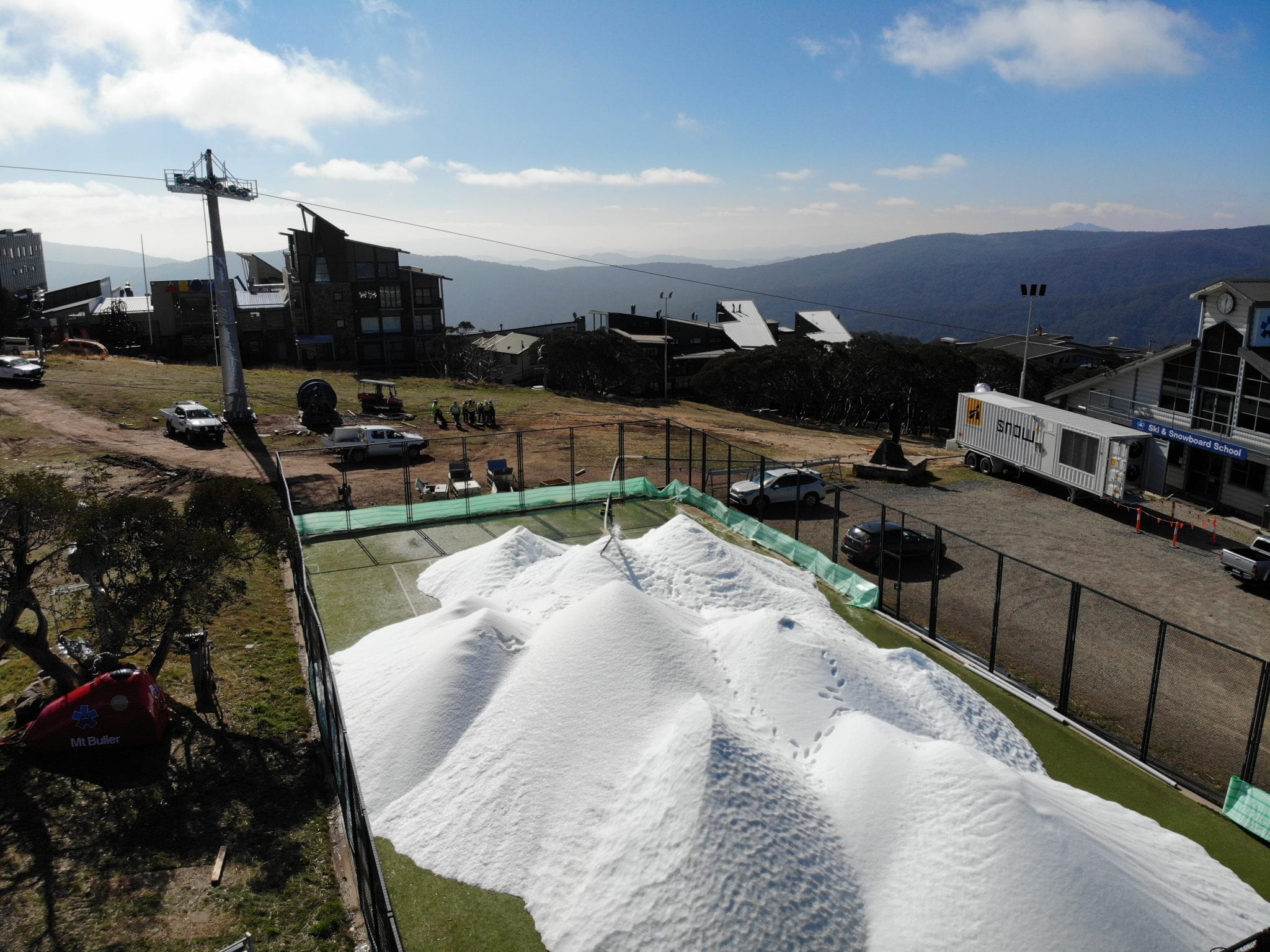 snow factory mt Buller