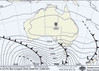 More snow (and wind) heading to Australia and New Zealand