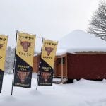 Shaggy Yak yurt in Madarao