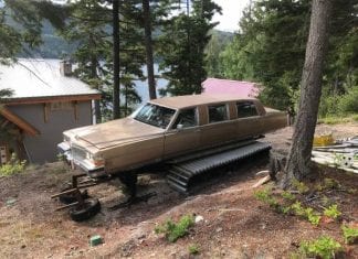 Stop what you’re doing, a snow cat limo is on Craigslist