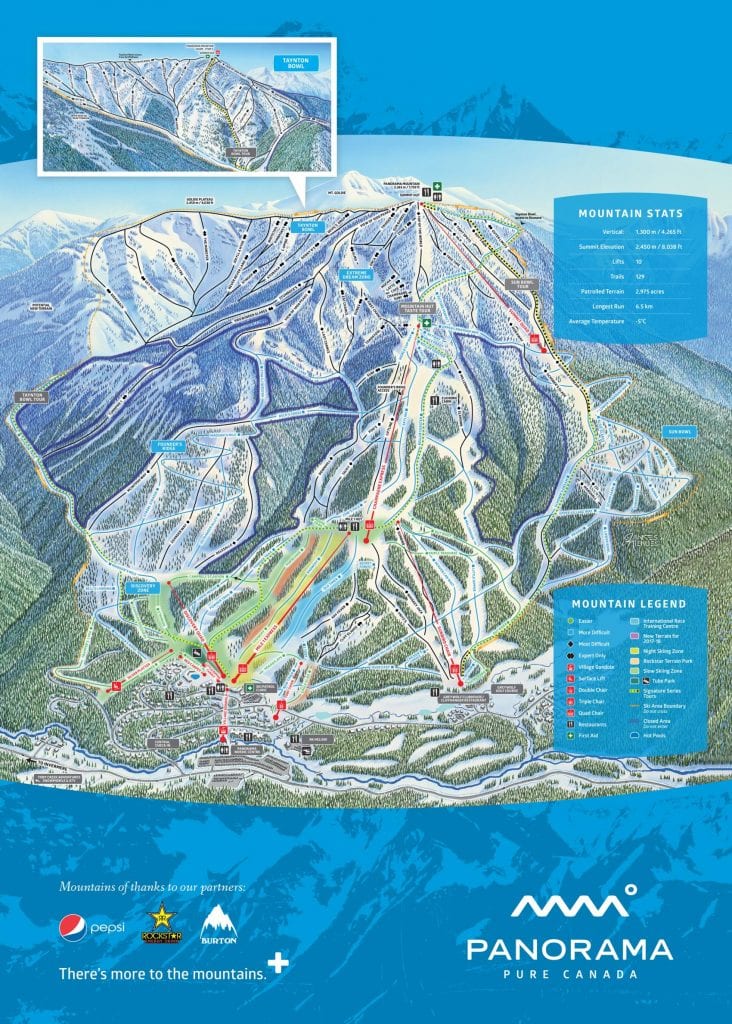 panorama ski resort Canada