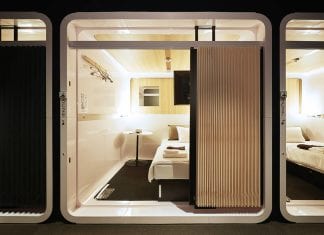 The new pod hotel in Niseko modeled on first class plane cabins firstclass slide