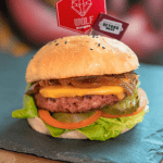 wolf burger vegan burger