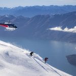 heli skiing boarding wanaka