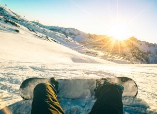 Tips for first time snowboarders from someone who knows snowboarder sitting down