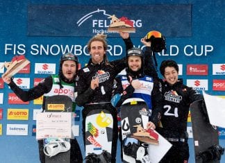 Snowboarder Cam Bolton wins his first World Cup gold for Australia Cam Bolton