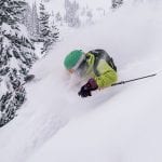 rinckenberger skiing powder