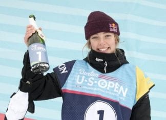 Kiwi Zoi Sadowski Synnott wins Burton US Open Slopestyle zoi winner