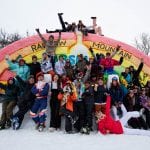 the whole crew rainbow mountain thredbo