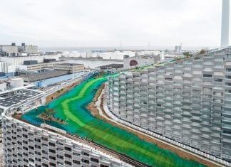You can ski on garbage in Copenhagen, this is a good thing copenhill ski slope