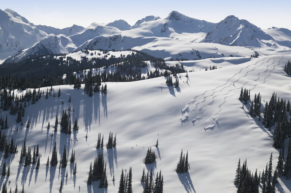 Whistler Blackcomb панорама