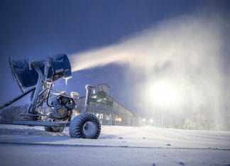 Mt Buller quietly hit a major milestone with capital improvements mbar snowmaking early morning