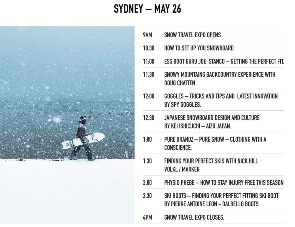 snow gear sydney