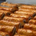 Aussie sausage rolls at Bugaboos