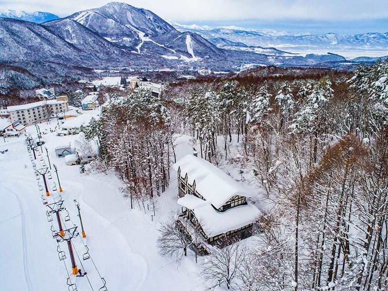 ryuoo ski lodge