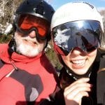 me and dad at hotham