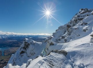 Timely reminder after avalanche in Remarkables range (no one caught) shutterstock