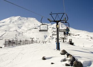 Man in critical condition after skiing off cliff at Turoa, Mt Ruapehu Turoa