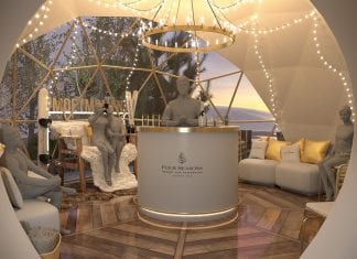 Four Seasons launches igloo style champagne bar at Jackson Hole