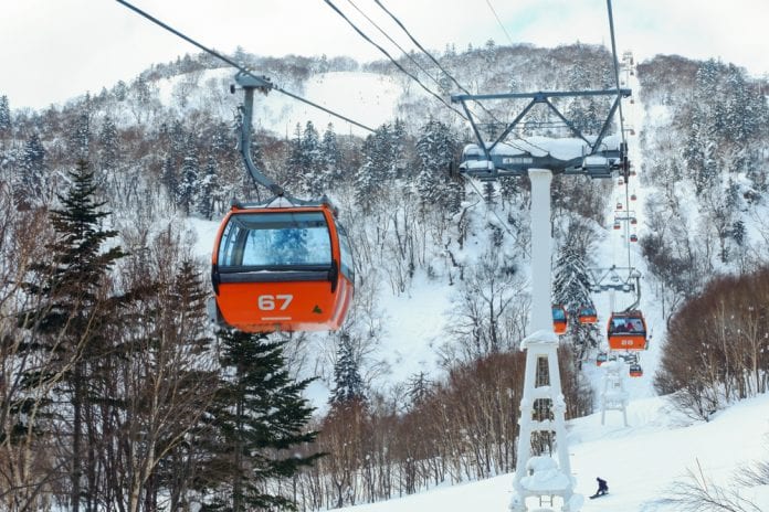 Sapporo Kokusai skiing Japan