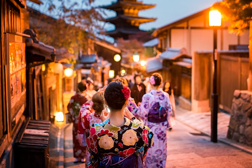 onsen town Japan