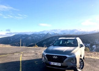 Mountain snow car review: 2019 Hyundai Santa Fe Active