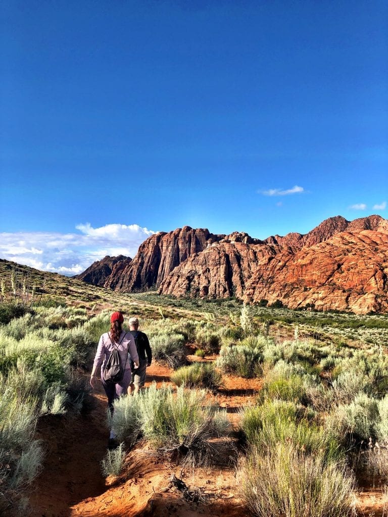 hiking St George Utah