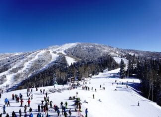 Skier buried in inbound avalanche at Steamboat Colorado