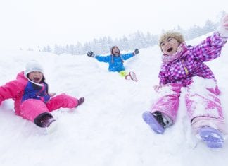 Kids eat, sleep and ski for one dollar in Japan this spring