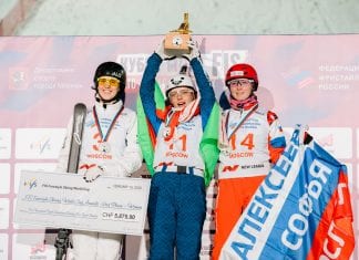 Aussie aerial skier Laura Peel claims silver at FIS World Cup in Russia