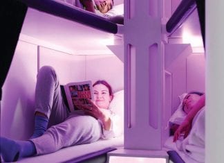 Air New Zealand develop lie flat Skynest beds in economy
